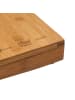 5five Simply Smart Schneidebrett aus Bambus mit Anschlagkante in Braun, 58 x 4,3 x 52 cm