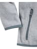 Playshoes Fleece-Jacke in Grau/Melange