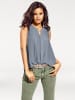 Heine Blusenshirt in rauchblau