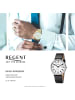 Regent Analog-Armbanduhr Regent Lederarmband schwarz mittel (ca. 39,3mm)