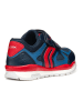 Geox Sneaker in Navy/Rot