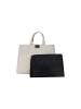 NAEMI Damen Handtasche in Kosmischer Latte
