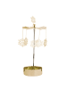 Butlers Teelichtkarussell Schnee  MERRY-GO-ROUND in Gold