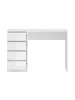 ebuy24 Konsolentisch Emma Weiß 110 x 48 cm