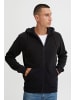 INDICODE Kapuzenfleecejacke IDLando in Schwarz