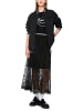 MARC CAIN SPORTS  Midirock aus Spitze in Black New