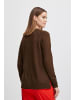 b.young Strickpullover BYMALEA SLIT JUMPER 3 - 20811905 in braun