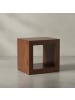 KADIMA DESIGN Standregal Massivholz 44cm hoch Cube Regal Design Holzregal