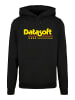 F4NT4STIC Basic Hoodie Retro Gaming Datasoft Logo gelb in schwarz