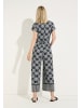 More & More unkomplizierter Jumpsuit, Print in palm print