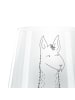Mr. & Mrs. Panda Windlicht Lamakopf Genervt ohne Spruch in Transparent
