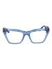 Ana Hickmann Damen Optische Fassungen Katzenauge Blau