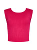 nascita Crop-Top in Fuchsia