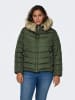 ONLY Carmakoma Stepp Winter Jacke Plus Size Übergröße CARNEW in Grün