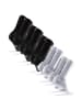 DANISH ENDURANCE Socken long cycling in black white black