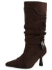 VAN HILL Klassische Stiefel Cosima in Braun Velours