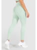 SMILODOX Leggings Amaze Scrunch Pro in Grün Melange