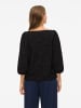 Vila Oberteil mit 3/4-Ärmeln in Black Beauty