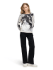 Betty Barclay Printshirt mit Gummizug in Schwarz/Beige