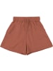 Janice Janice Damen Musselin Hemdbluse mit kurzer Hose in Terracotta