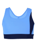 Aquarti Mädchen Sport Bikini - Racerback Bustier & Badehose in blau