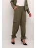 CULTURE Casual Hose CUmuna Relaxed fit in Burnt Olive