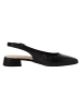 Tamaris Slingpumps in BLACK LEATHER