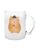 Mr. & Mrs. Panda Tee Tasse Hamster Hut ohne Spruch in Transparent