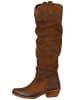Felmini Wide Fit Stiefel in Braun