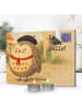 Mr. & Mrs. Panda Adventskalender Eule Frankreich Design mit Spruch in Weiß