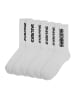 Skechers Socken Unisex Tennis Sock cushioned line 6p in White