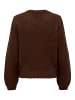 JACQUELINE de YONG Weicher Strickpullover Langarm Sweater JDYJOLA in Braun