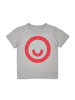 MANITOBER T-Shirt Smiley in Gray