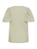 KAFFE curve Kurzarm-Bluse KCkarlia Loose fit in Seagrass