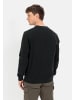 Camel Active Sweatshirt mit Print aus reiner Baumwolle in Schwarz