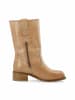 Cashott Stiefel CASVILMA in Dark Tan