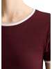 Marc O'Polo DENIM T-Shirt mit Struktur slim in Dark Red