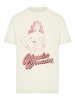 F4NT4STIC T-Shirt Wonder Woman Pink Outline in sand