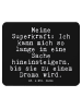 Mr. & Mrs. Panda Mauspad Meine Superkraft: Ich kann... mit Spruch in Schwarz