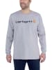 CARHARTT  T-Shirt "Core Logo 104107" in Grau