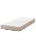 Beliani Matratze SPRINGY in Weiß/Grau - (W) 90 x (H) 20 x (L) 200 cm