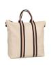 Toscanto Toscanto Cityrucksack Leder, Canvas beige ca. 43cm