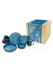 CreaTable 10 tlg. Set 21548 Nordic Fjord Kombiservice in Blue
