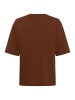 Soaked in Luxury T-Shirt kurzarm SLJina Baggy fit in Cappuccino