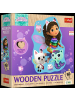 Puzzle - „50 Puzzle Drewniane Konturowe“ – Wesoła Gabby Trefl 20260