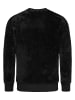 Amaci&Sons Pullover mit Rundhalsausschnitt LUDLOW in Schwarz