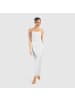 SMILODOX Maxi Dress Aveline Backless in Grau Melange