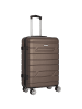 Nowi Bergamo 4 Rollen Trolley 65 cm bronze
