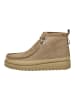 Clarks Stiefelette in Dunkelbeige