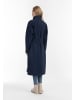 DreiMaster Damen Leichter Baumwollmantel in Dunkelmarine